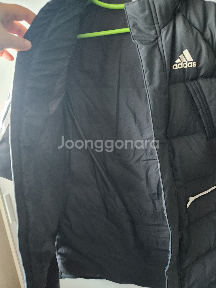 아디다스 키즈 덕다운 롱패딩 120사이즈--3