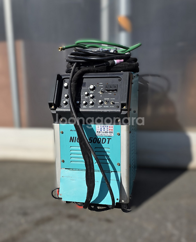 오토웰 NICE-500DT 500A DC 펄스 TIG용접기/알곤용접기 / 220·380V 풀세트--2