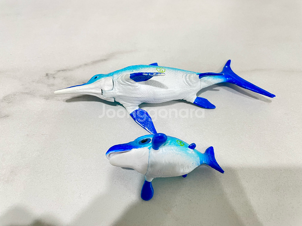 공룡메카드 더블피규어 옵탈모 살타 택포--1