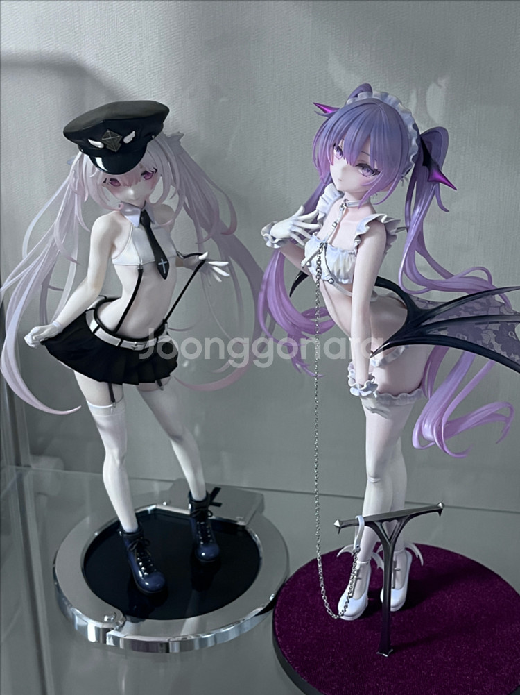 루루도 핑크챰 rurudo 이브 엘 일괄 하네스 천사경찰 미소녀 피규어--0