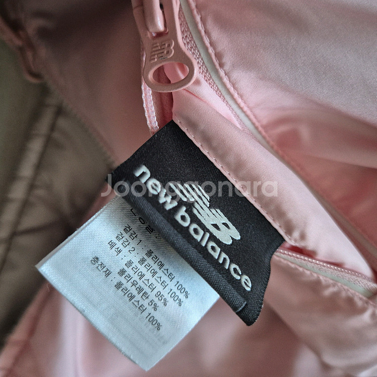 [택포] 뉴발란스 키즈 양면 퀼팅 점퍼 100 (3-4세) 사이즈--8