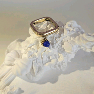 14k반지 라피스라줄리