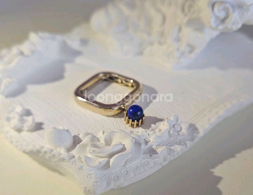 14k반지 라피스라줄리--7