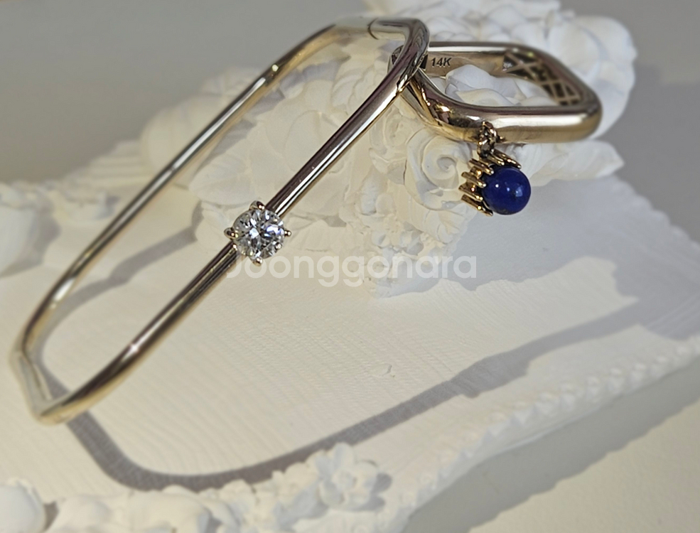 14k반지 라피스라줄리--2