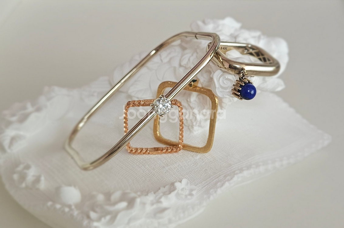 14k반지 라피스라줄리--5