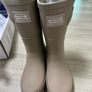 락피쉬 레인부츠 235(37사이즈), 코코아색