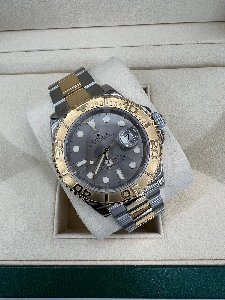 [중고명품 럭스올 울산점]롤렉스 요트마스터 18K 콤비 시계 40mm 이미지