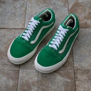 (250)반스 올드스쿨 에코 띠어리 그린 스니커즈 운동화