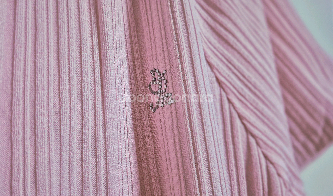 140/10-11Y 페리미츠 골지 매듭티+폴햄 아이보리 레깅스 상하복세트--5