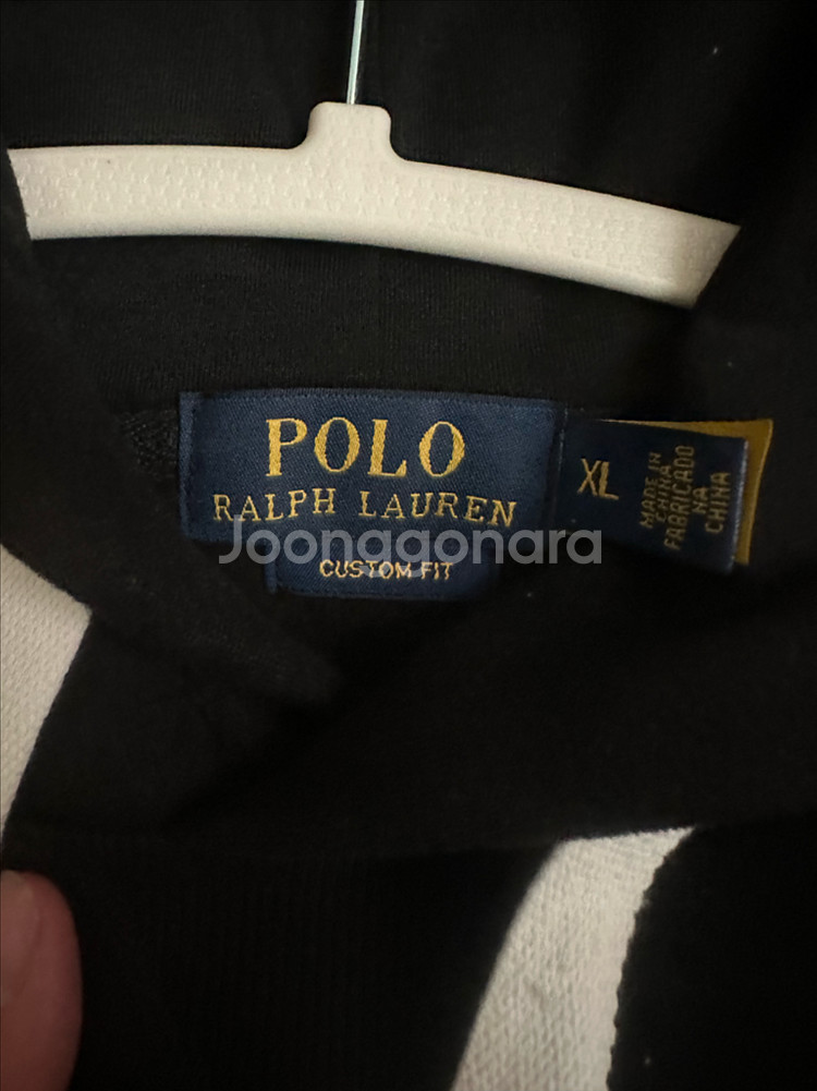 폴로 기모 후드티 Xl--2