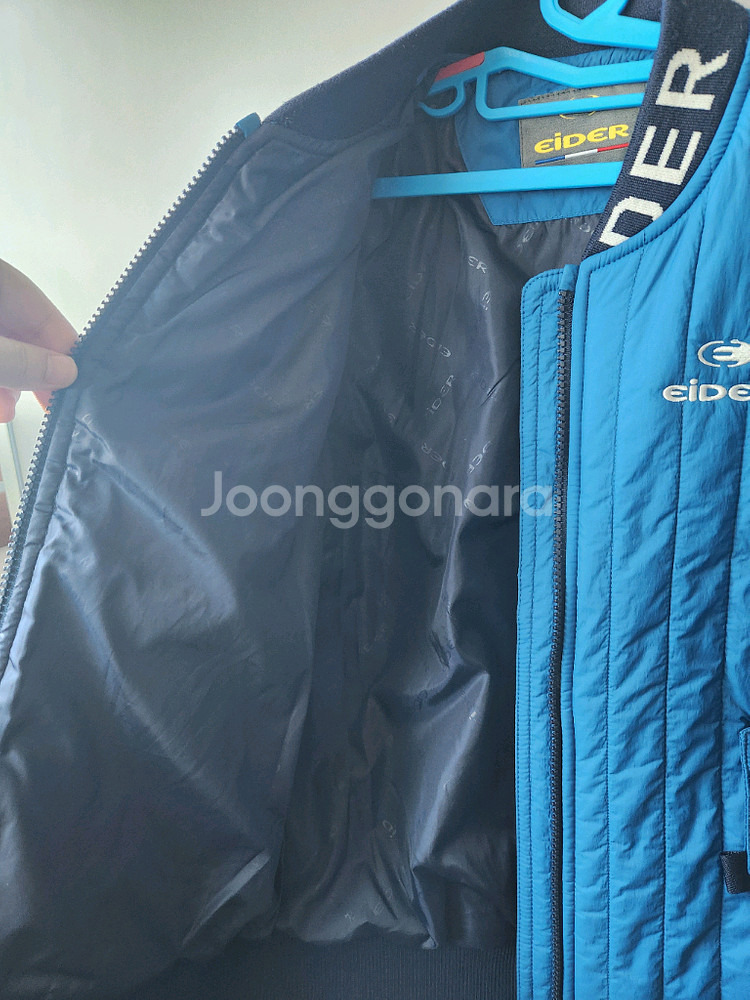 140)아이더 키즈 경량점퍼--3