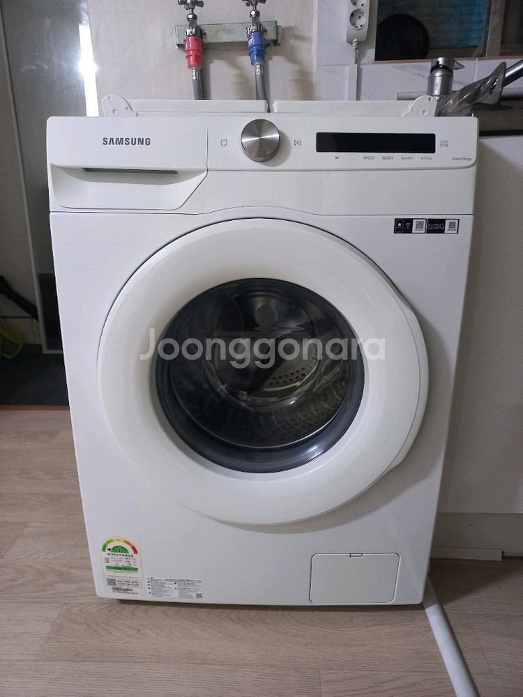 루컴즈냉장고195L2도어+삼성드럼세탁기12kg--0