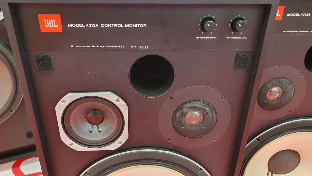 JBL4312A 스피커 / JBL-4312A / JBL 4312A / 블랙 / 초민트급 이미지