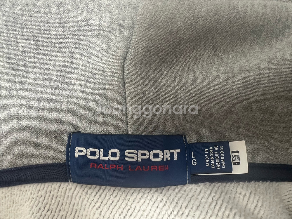 폴로 스포츠 후드 집업--3