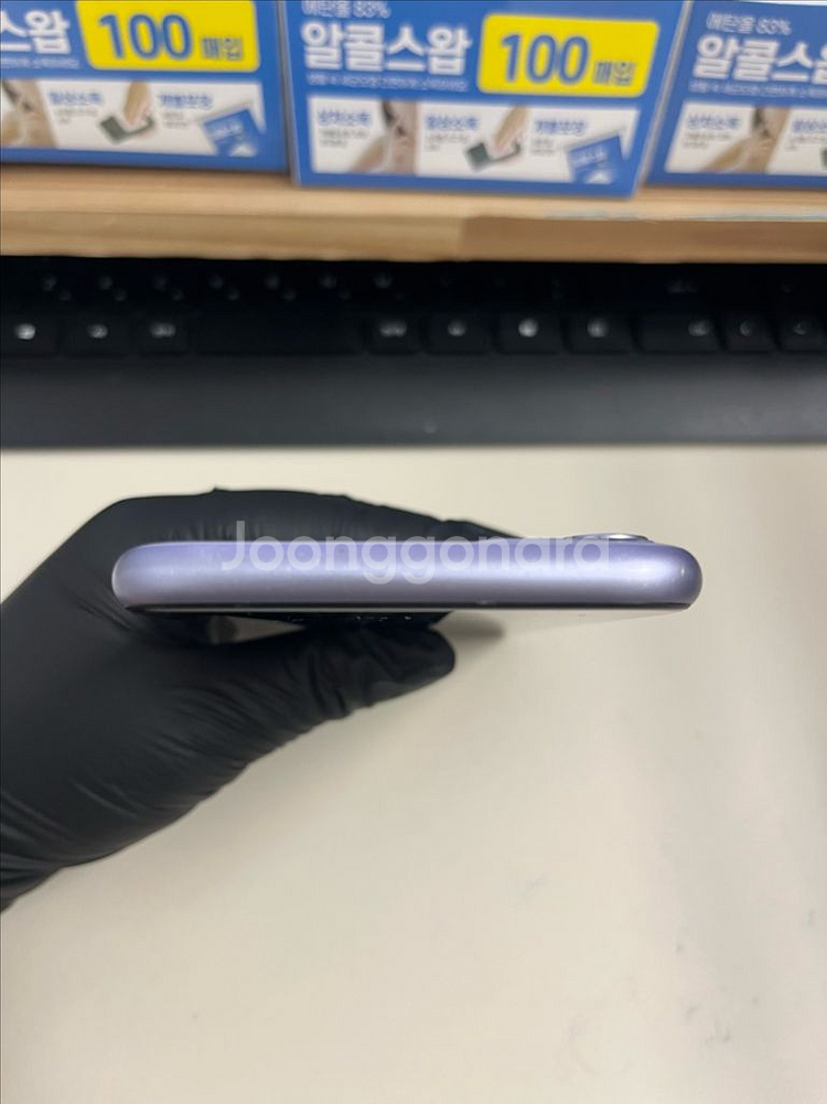 아이폰11 128G 퍼플 S급!--2