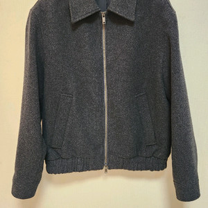 [M]무신사스탠다드 울 블렌드 블루종 차콜그레이