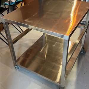 업소용 스테인리스 작업대(스토퍼바퀴 포함)