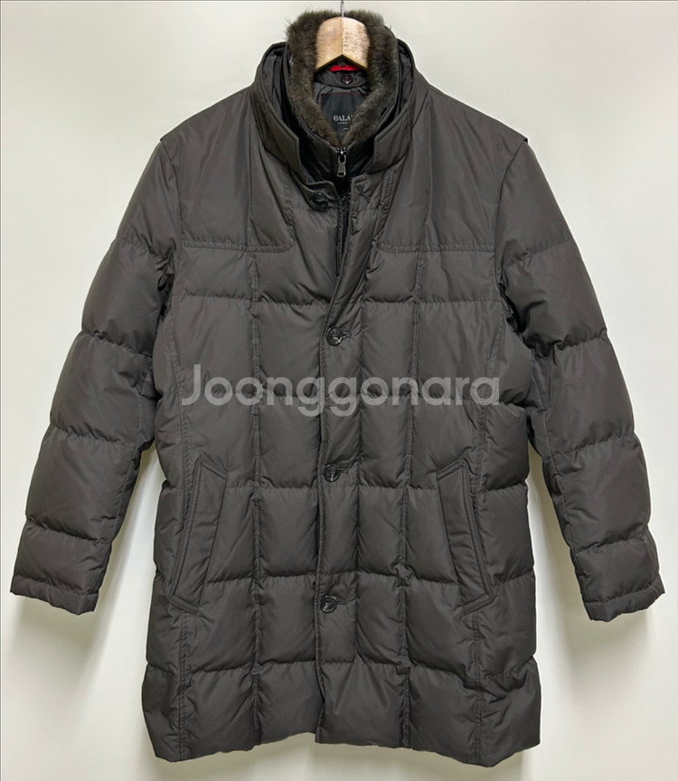 [남자 100]갤럭시 라이프스타일 사각퀄팅 구스다운 정장코트--0