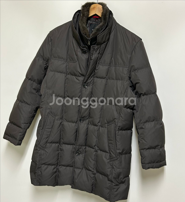 [남자 100]갤럭시 라이프스타일 사각퀄팅 구스다운 정장코트--2