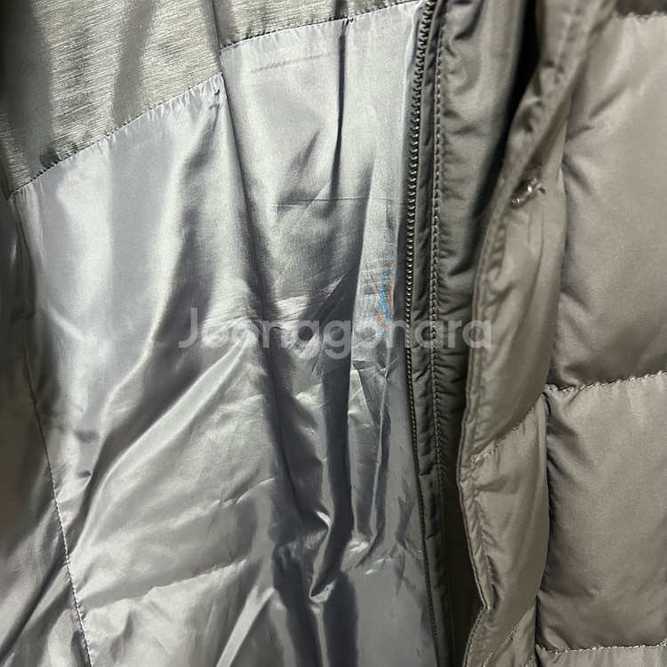 [남자 100]갤럭시 라이프스타일 사각퀄팅 구스다운 정장코트--5