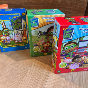 [잠수네] 수퍼 why (cd+dvd) 1,2,3,4집