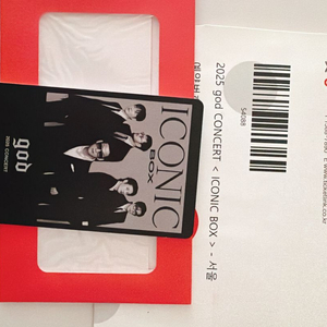 god 서울콘서트 (12/7(일) 17:00) 2매 판매