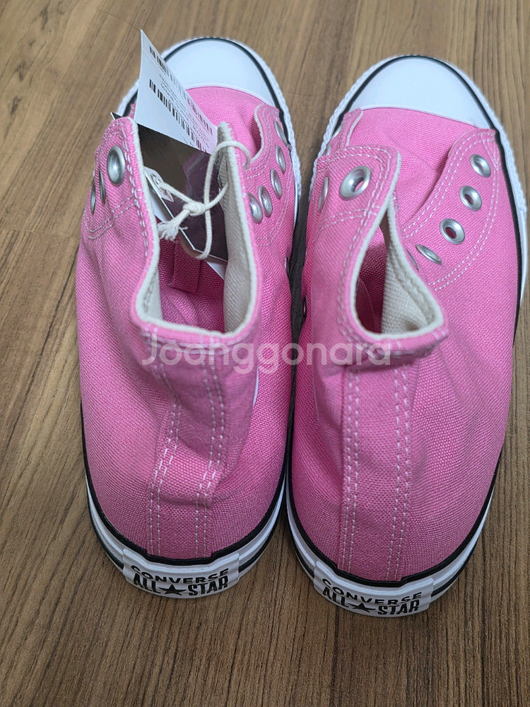 컨버스 척테일러 웁스 핑크 새제품 240 3만원--2