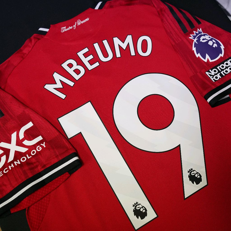 [국내 XL][어센틱] 25/26 맨유 음베모 홈 유니폼 이미지