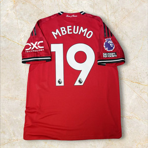 [국내 XL][어센틱] 25/26 맨유 음베모 홈 유니폼 이미지