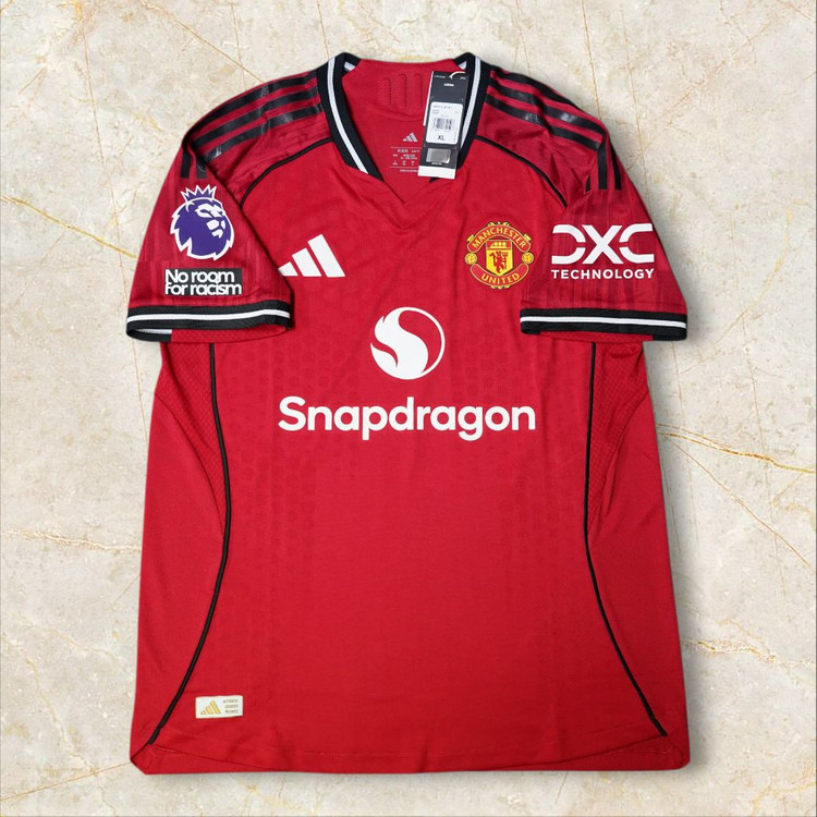 [국내 XL][어센틱] 25/26 맨유 음베모 홈 유니폼 이미지