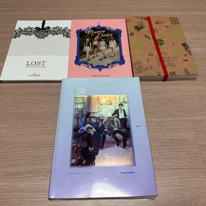 앨범 저렴하게 양도(젝스키스, 우주소녀, 나인뮤지스)