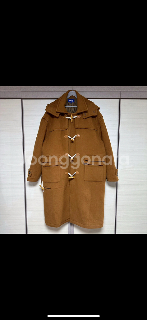 아더에러 카멜 더플코트--0