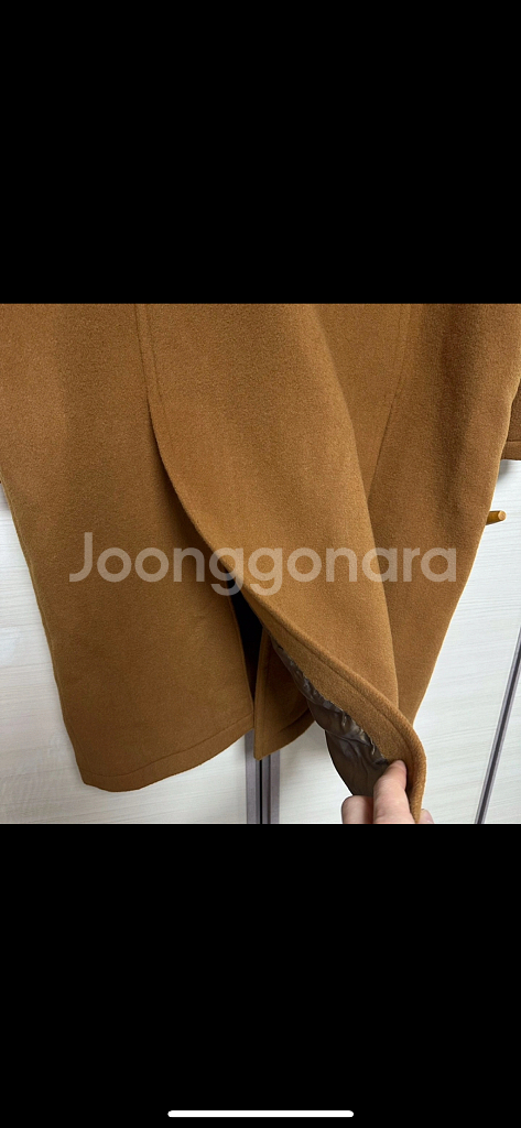 아더에러 카멜 더플코트--5