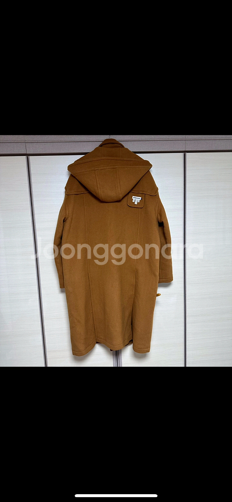 아더에러 카멜 더플코트--1