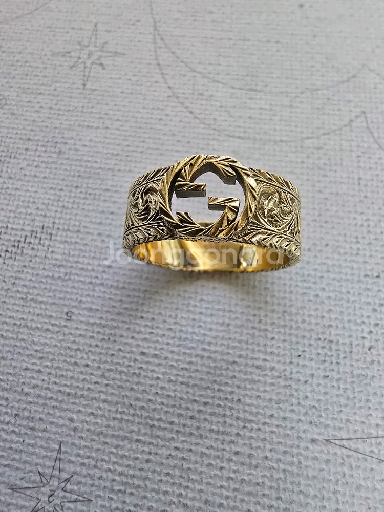 18k 구찌 정품반지--0