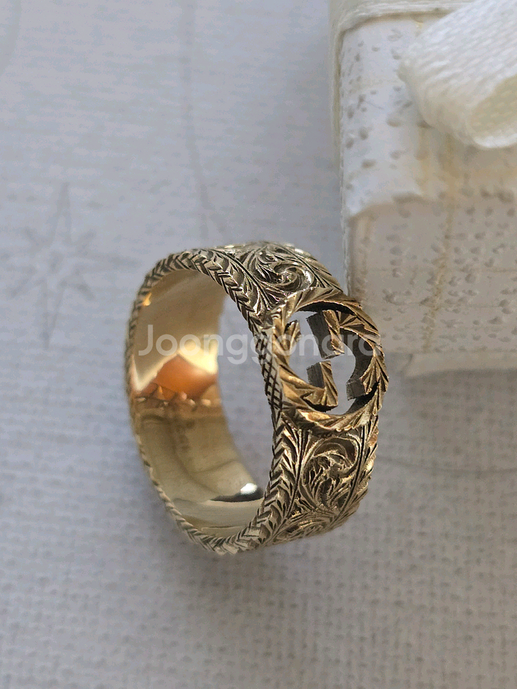 18k 구찌 정품반지--6