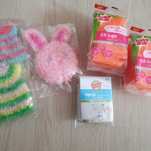 주방용 쑤세미 3종 (총12개) 일괄