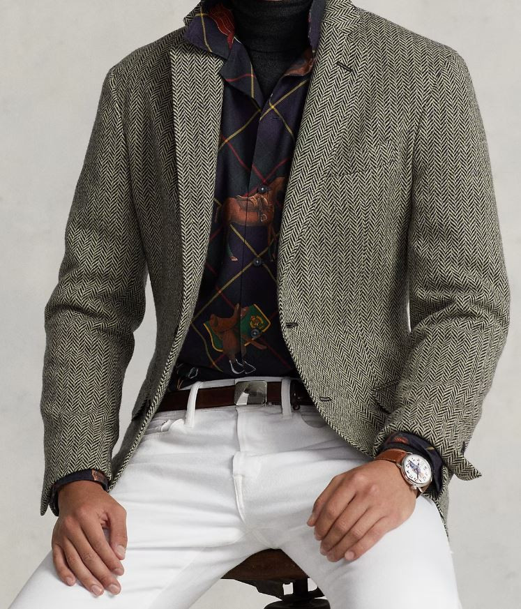 폴로 이퀘스트리언 플래드 트윌 셔츠 XL 팝니다 이미지