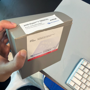 AMD 라이젠7 7800X3D CPU 국내정발