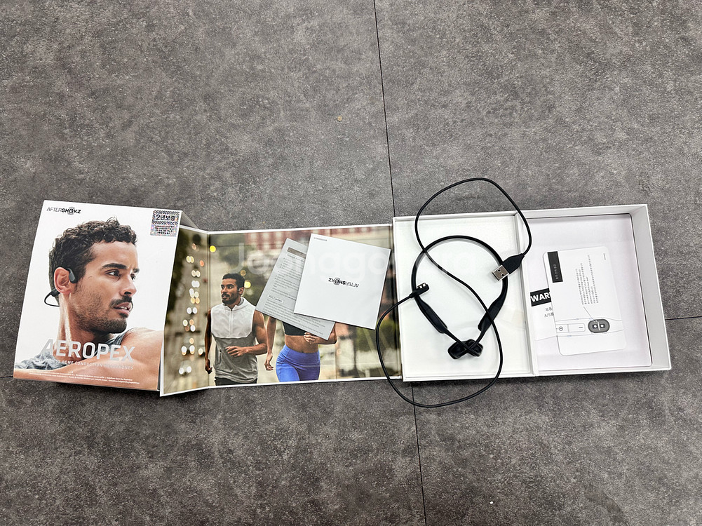 샥즈 에어로펙스 블루투스이어폰--1