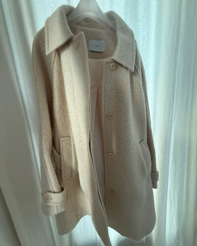 오어 알파카 울 코트--0