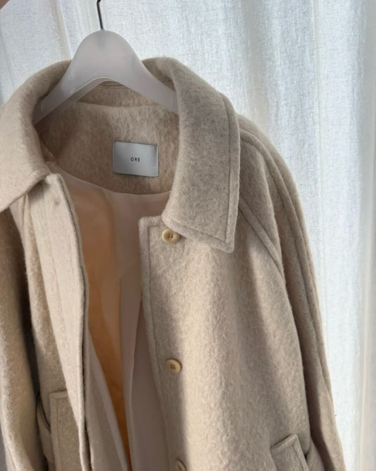 오어 알파카 울 코트--6
