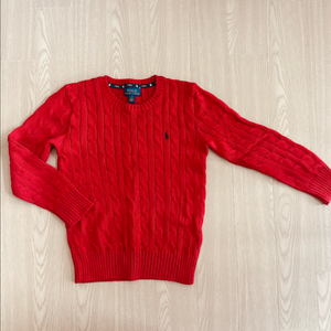 폴로 랄프로렌 케이블 니트 스웨터 7T