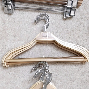 마리헤즈 벤트우드 원목 논슬립 유아 옷걸이 52개