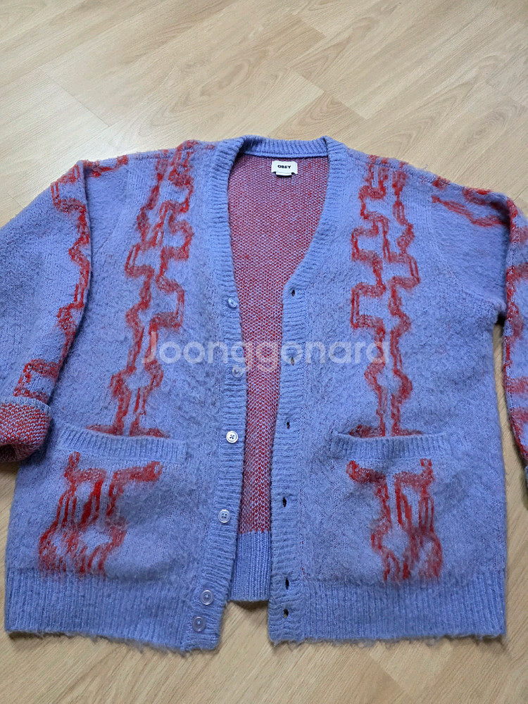 오베이 니트 가디건--0