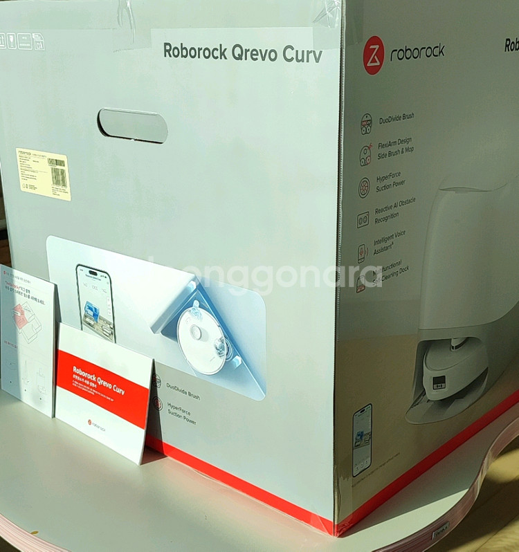 환불가능)로보락 Qrevo Curv 로봇청소기(1회사용)신제품--0