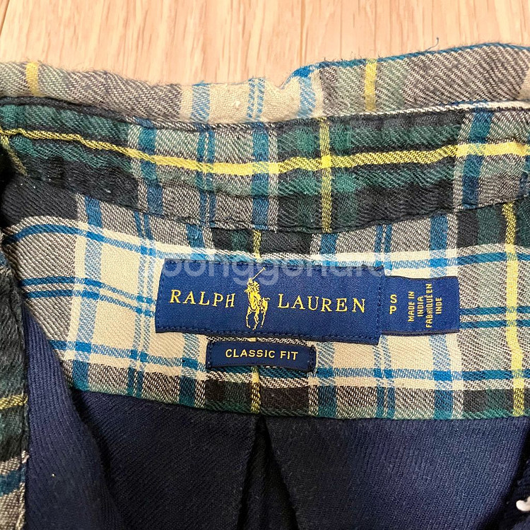 폴로 랄프로렌 체크 셔츠 S--2