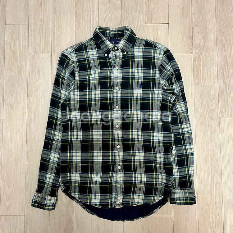 폴로 랄프로렌 체크 셔츠 S--3