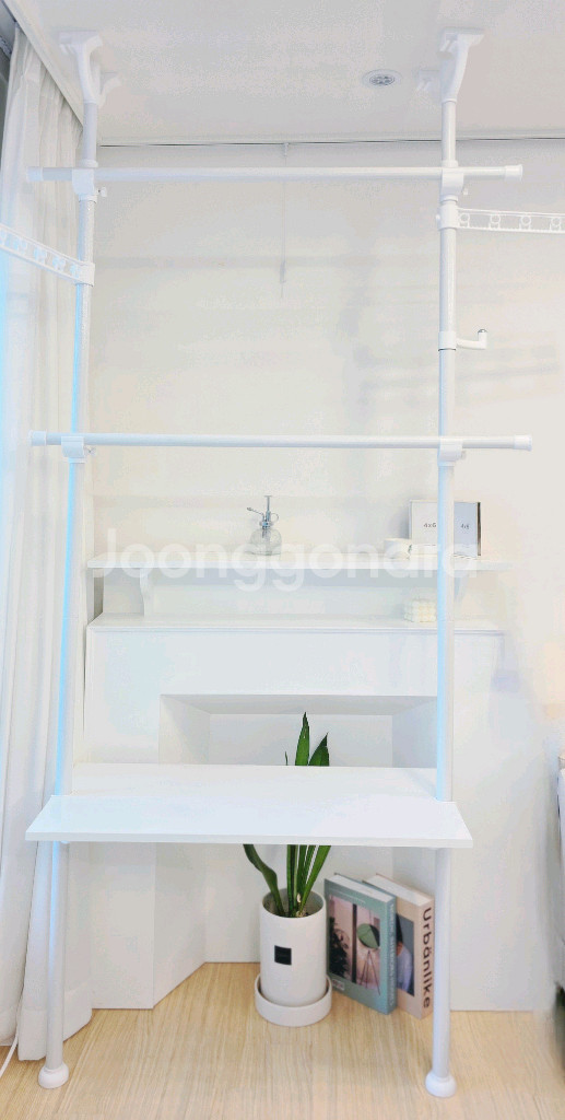 이지온 3단 대용량 옷걸이 행거 새상품--0