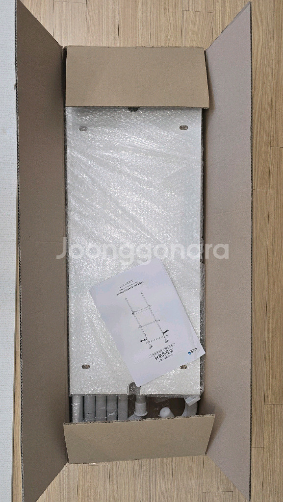 이지온 3단 대용량 옷걸이 행거 새상품--3